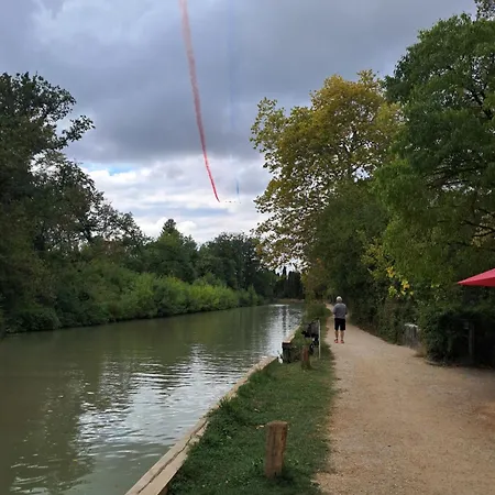 Au Bord Du Canal Du Midi Carcassonne